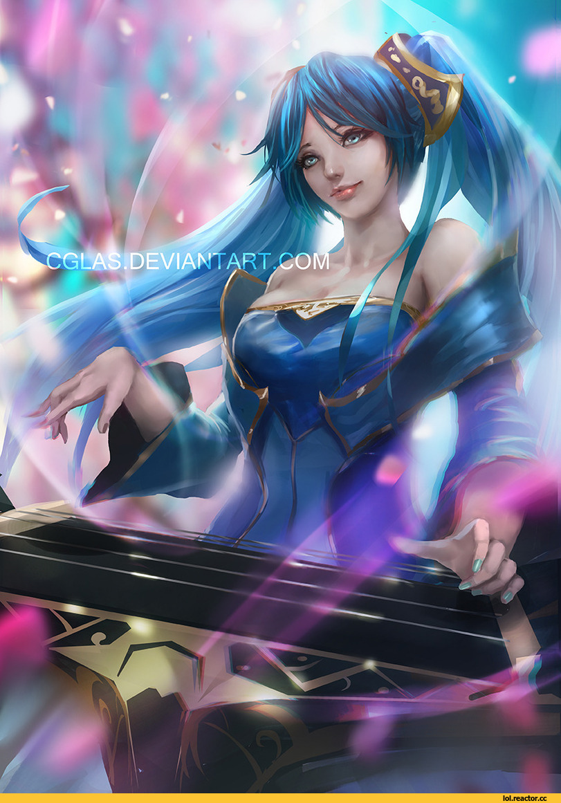 CGlas,Ng Yong Hui,Sona,Сона,League of Legends,Лига Легенд,фэндомы