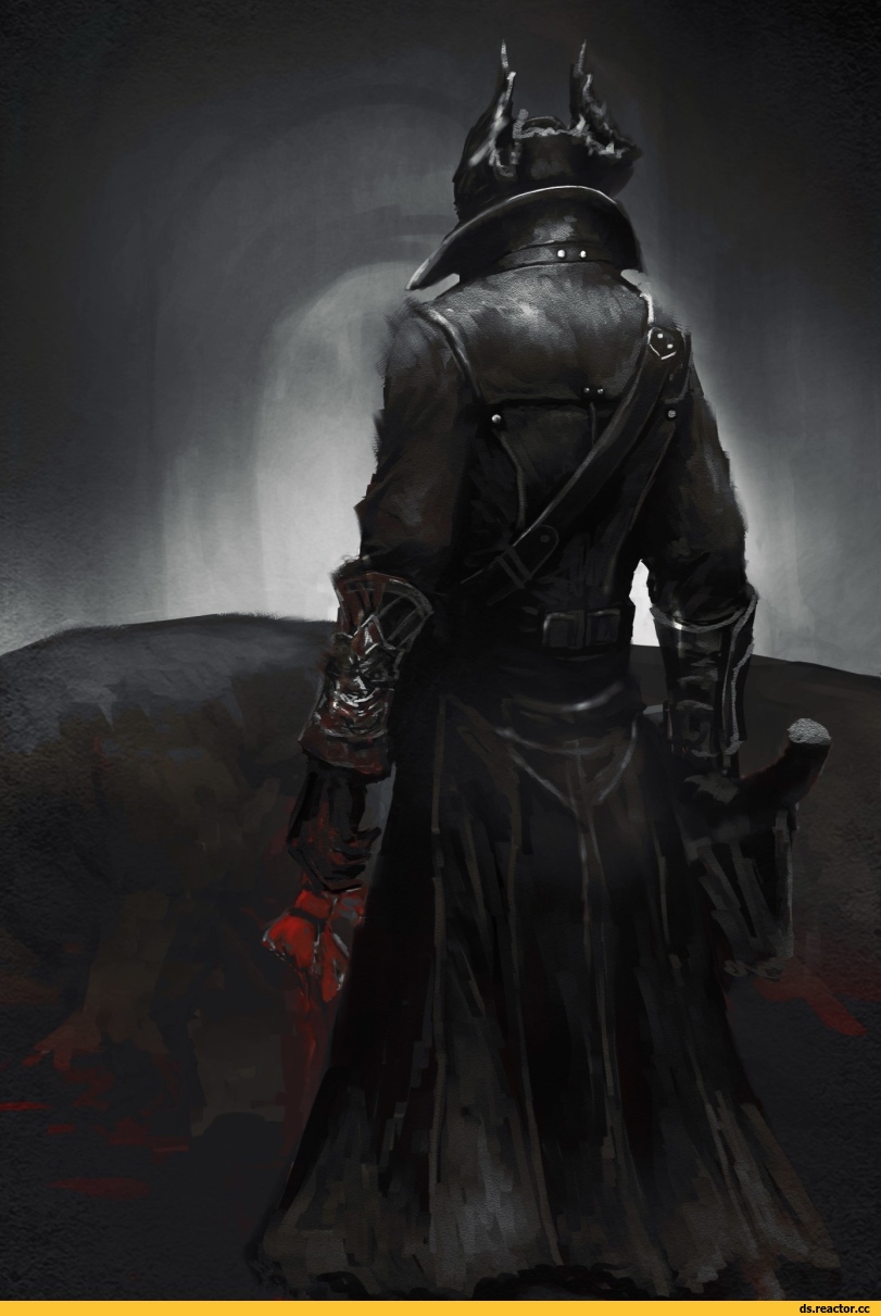 graffitiGW,Hunter (Bloodborne),BB персонажи,BloodBorne,Dark Souls,фэндомы,BB art