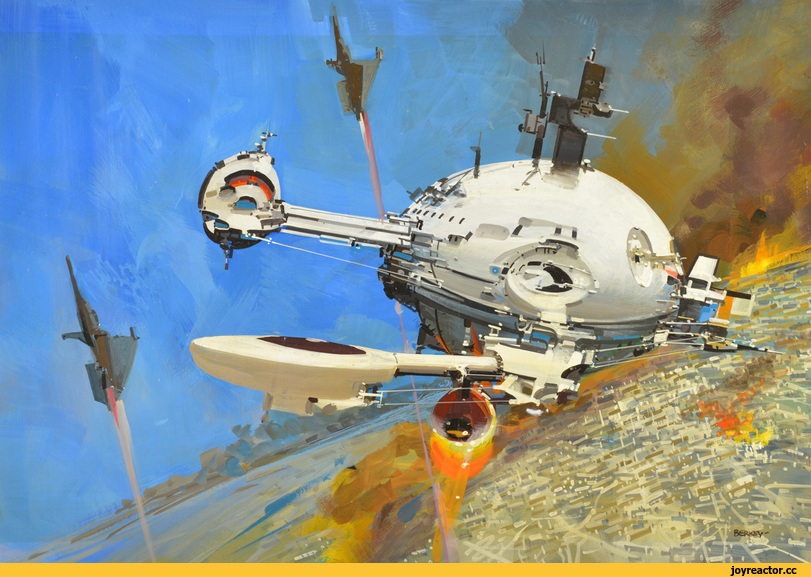 retro science fiction,#retro sci-fi,разное,john berkey,artist,,,john berkey,artist