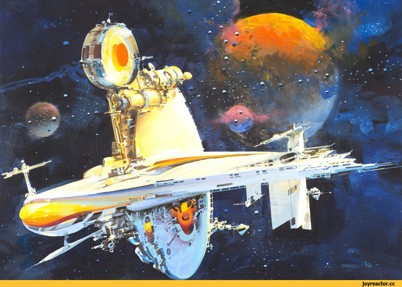 retro science fiction,#retro sci-fi,разное,john berkey,artist,,,john berkey,artist